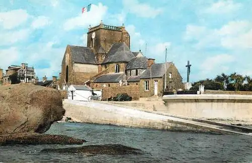 cpsm France Barfleur (Manche) L'Eglise