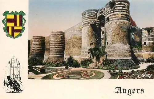 cpsm France Angers Chateau du Roi Rene