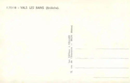 cpsm France Vals les Bains multi view
