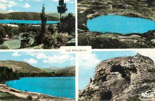 cpsm France Lac D'Issarles multi view
