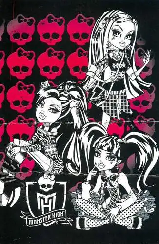Monster High by Panini 2011 Mattel Inc. card 97