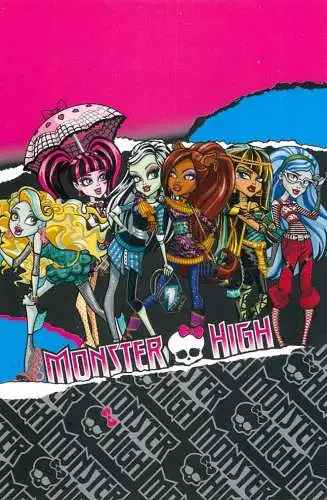 Monster High by Panini 2011 Mattel Inc. card