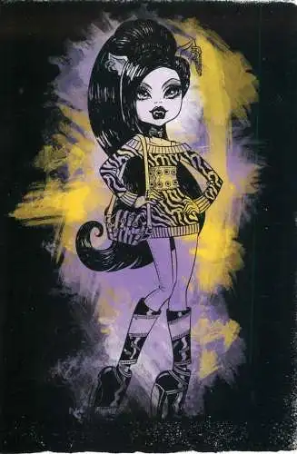 Monster High by Panini 2011 Mattel Inc. card