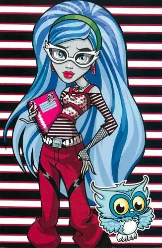 Monster High by Panini 2011 Mattel Inc. card