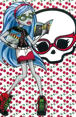 Monster High by Panini 2011 Mattel Inc. card Deadfast