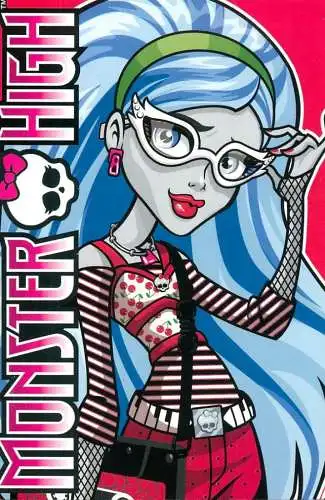 Monster High by Panini 2011 Mattel Inc. card