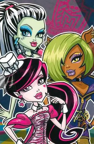 Monster High by Panini 2011 Mattel Inc. card