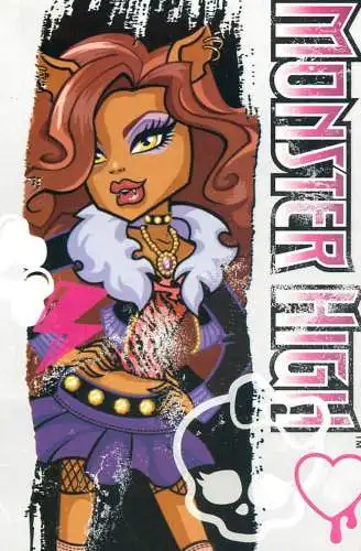Monster High by Panini 2011 Mattel Inc. card