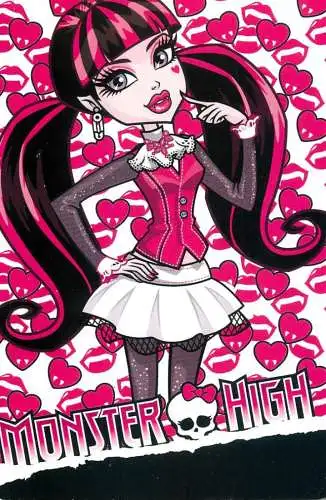 Monster High by Panini 2011 Mattel Inc. card