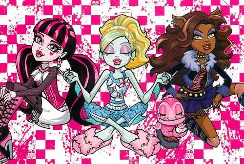 Monster High by Panini 2011 Mattel Inc. card