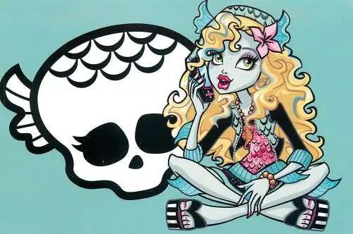 Monster High by Panini 2011 Mattel Inc. card