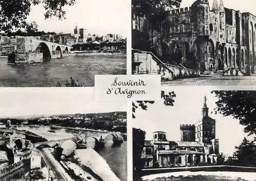 France Avignon palais des papes pont saint Benezet