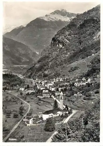 Switzerland Someo panorama