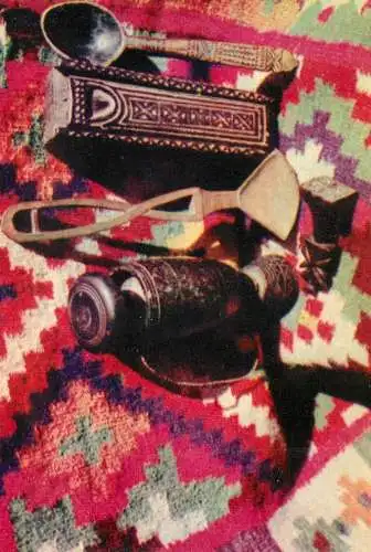 Romania folklore & ethnography traditional wood carvings