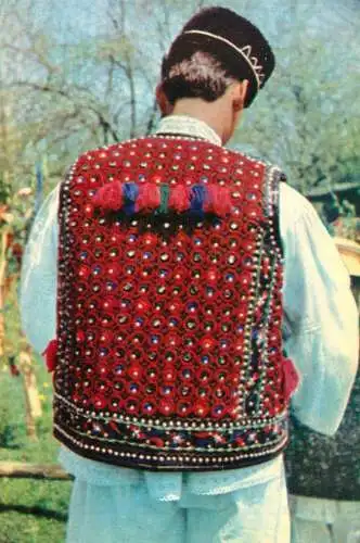 Romania folklore & ethnography traditional costumes from Mara