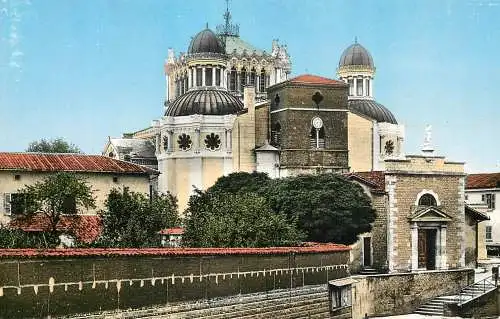 cpsm France Basilique & Eglise ancienne d'Ars (Ain)