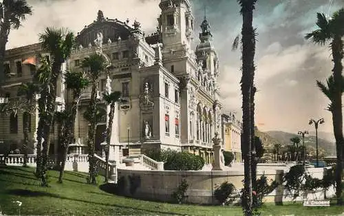 cpsm Monaco Monte-Carlo Le Casino & les terrasses