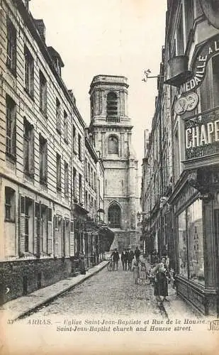 France Arras l'eglise Saint Jean Baptiste