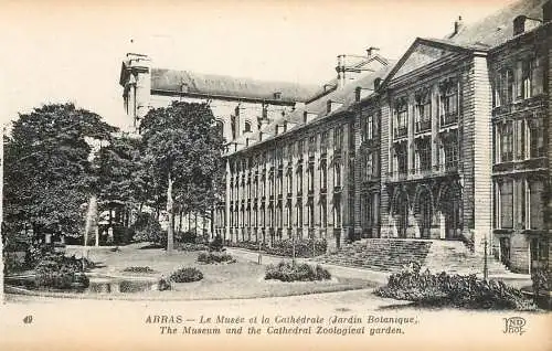 France Arras le musee et la cathedrale