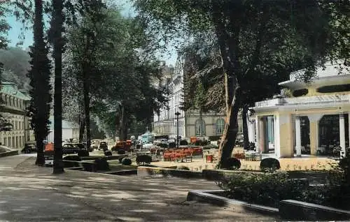 cpsm France Bagnoles-de-l'Orne Jardin des Thermes