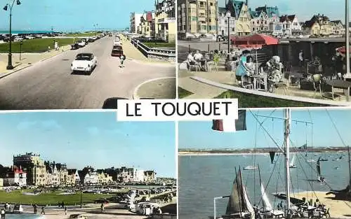 cpsm France Le Touquet multi view