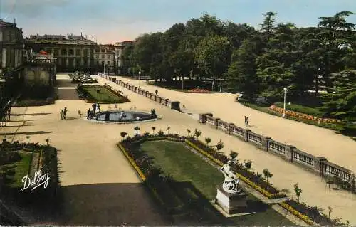 cpsm France Bordeaux Terrasse du Jardin Public