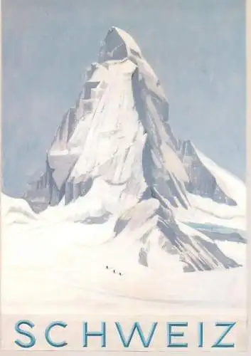 Advertising postcard Schweiz