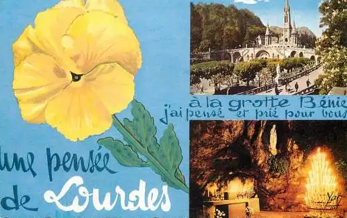 cpsm France Lourdes différents aspects