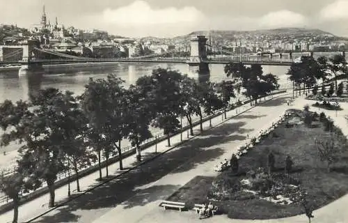Hungary Budapest cityscape panoramic view