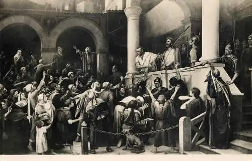 Hungary Debrecen Museum Ecce Homo Munkacsy Mihaly painting