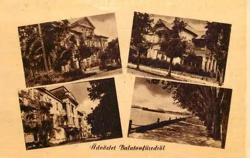 Hungary Balatonfured multi view