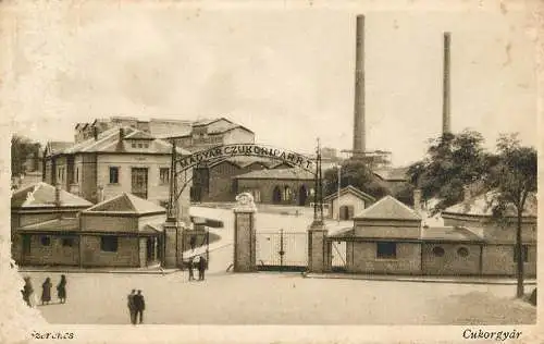 Hungary sugar factory Szerencs