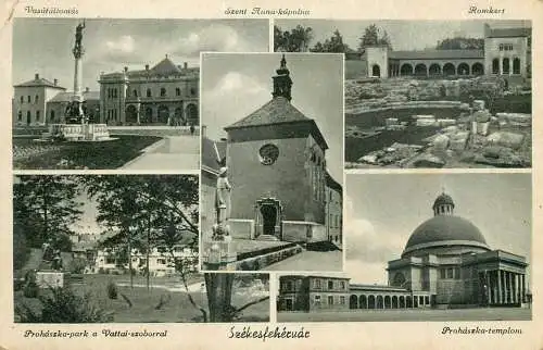 Hungary Szekesfehervar different views