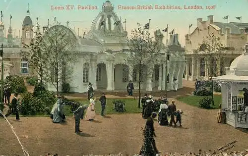 England London Franco-British Exhibition 1908 Louis XV Pavilion
