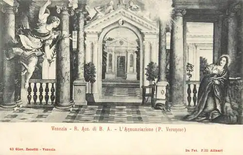 Italy Venezia L'Annunziazione Paolo Veronese