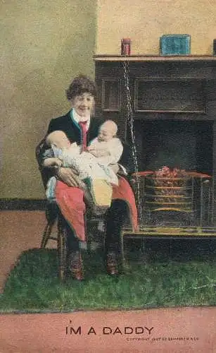 British humour - I`m a daddy 1907