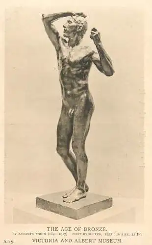 Age of Bronze by Auguste Rodin