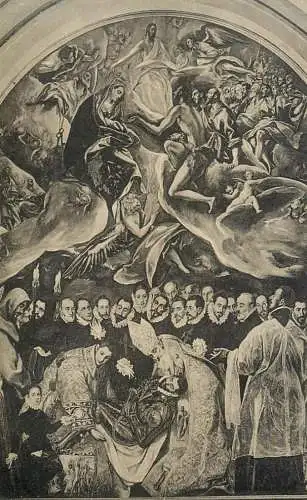 Greco - Enterrement du Comte d`Orgaz