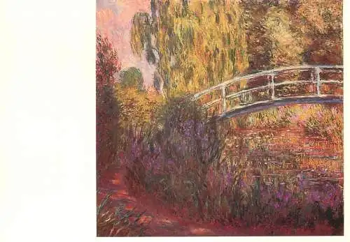 Fine arts postcard Claude Monet bassin aux nympheas