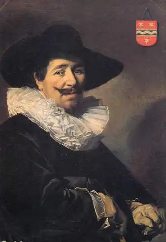 Fine arts postcard Frans Hals Andries van der Horn
