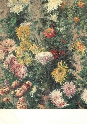 Fine arts postcard Gustave Cailleboite jardin du petit Gennevilliers