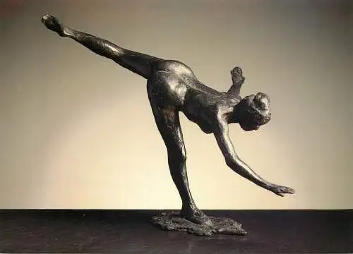 Greetings card fine arts Sculptures Camille Claudel l'Aurore Martigny grande arabesque troisieme temps
