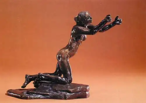 Greetings card fine arts Sculptures Camille Claudel l'Aurore Martigny la suppliante