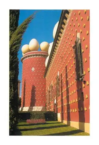 Greetings card fine arts Sculptures Torre Galatea figueres