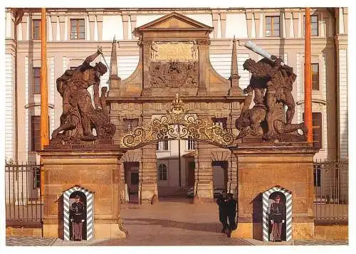 Czech Republic Prague hrad Matyasova brana