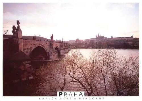 Czech Republic Prague Karl bridge