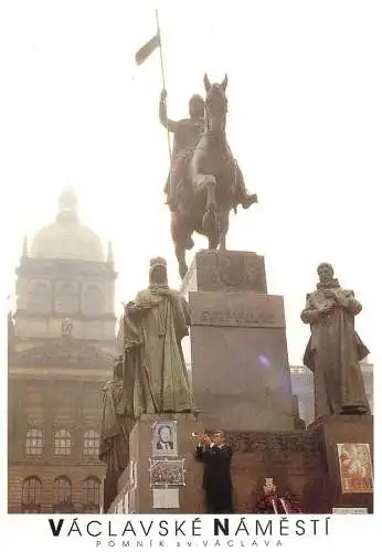 Czech Republic Prague Vaclavske Namesti