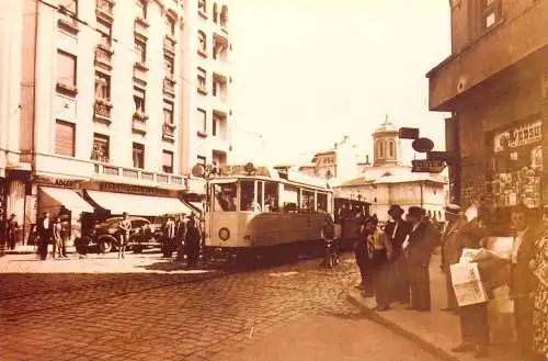 Romania Bucuresti surface public transport tram