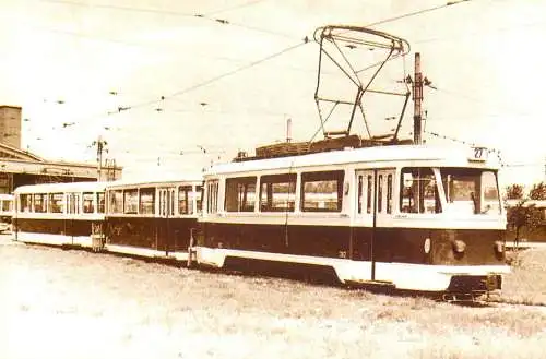 Romania Bucuresti surface public transport tram 1956\
