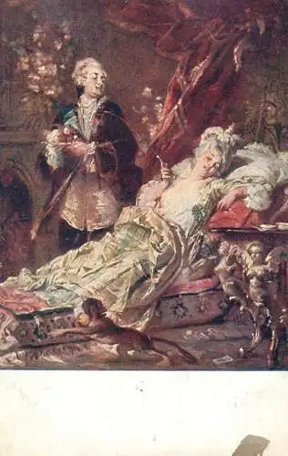 Greetings card paintings Benczur Madame Dubarry